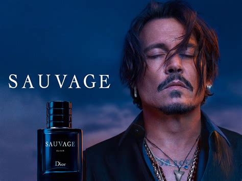 johnny depp sauvage elixir